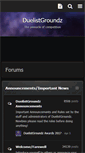 Mobile Screenshot of duelistgroundz.com